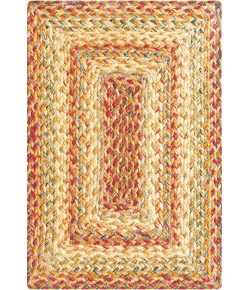 Homespice Decor Jute Braided Accessories Harvest Beige, Tan 240066PS 13 in. X 19 in. Set of 4 Rect Rug