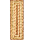 Homespice Decor Jute Braided Accessories Harvest Beige, Tan 240142PS 8 in. X 28 in. Set of 13 Rect Rug