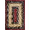 Homespice Decor Jute Braided Accessories Highland Multi 240077PS 13 in. X 19 in. Set of 4 Rect Rug