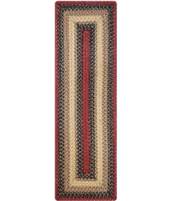 Homespice Decor Jute Braided Accessories Highland Multi 240121PS 8 in. X 28 in. Set of 2 Rect Rug