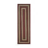 Homespice Decor Jute Braided Highland Multi 519795 22 in. X 72 in. Rect Rug