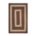 Homespice Decor Jute Braided Highland Multi 515797 6 ft. X 9 ft. Rect Rug
