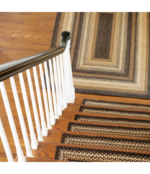 Homespice Decor Jute Braided Kilimanjaro Black 510211 2 ft. X 3 ft. Rect Rug