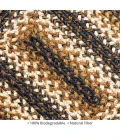 Homespice Decor Jute Braided Accessories Kilimanjaro Black 572219 11 in. X 36 in. Rect Rug
