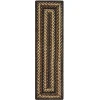 Homespice Decor Jute Braided Accessories Kilimanjaro Black 240146PS 8 in. X 28 in. Set of 13 Rect Rug