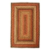 Homespice Decor Jute Braided Kingston Multi 511096 20 in. X 30 in. Rect Rug
