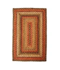 Homespice Decor Jute Braided Kingston Multi 511096 20 in. X 30 in. Rect Rug