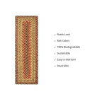 Homespice Decor Jute Braided Accessories Kingston Multi 572097 11 in. X 36 in. Rect Rug