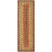 Homespice Decor Jute Braided Accessories Kingston Multi 240111PS 8 in. X 28 in. Set of 2 Rect Rug