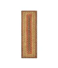 Homespice Decor Jute Braided Accessories Kingston Multi 572097 11 in. X 36 in. Rect Rug