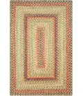Homespice Decor Jute Braided Kingston Multi 513090 4 ft. X 6 ft. Rect Rug