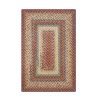 Homespice Decor Cotton Braided Neverland Red 413079 4 ft. X 6 ft. Rect Rug