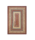 Homespice Decor Cotton Braided Neverland Red 413079 4 ft. X 6 ft. Rect Rug
