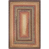 Homespice Decor Cotton Braided Peppercorn Brown 454195 20 in. X 30 in. Rect Rug
