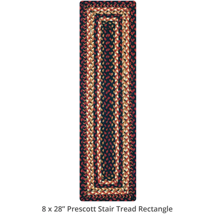 Homespice Decor Jute Braided Accessories Prescott Black 240147PS 8 in. X 28 in. Set of 13 Rect Rug