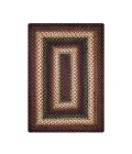 Homespice Decor Jute Braided Prescott Black 513564 4 ft. X 6 ft. Rect Rug