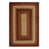 Homespice Decor Jute Braided Russett Beige 511041 20 in. X 30 in. Rect Rug