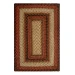 Homespice Decor Jute Braided Russett Beige 511041 20 in. X 30 in. Rect Rug
