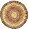 Homespice Decor Jute Braided Accessories Russett Beige 240035PS 15 in. Set of 2 Round Rug