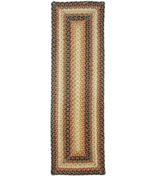 Homespice Decor Jute Braided Accessories Russett Beige 240141PS 8 in. X 28 in. Set of 13 Rect Rug