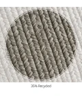 Homespice Decor Ultra Durable Braided Slate Light Grey 315564 6 ft. X 9 ft. Rect Rug