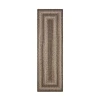 Homespice Decor Ultra Durable Braided Wildwood Brown 329622 22 in. X 72 in. Rect Rug