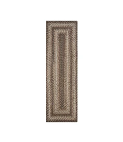 Homespice Decor Ultra Durable Braided Wildwood Brown 329622 22 in. X 72 in. Rect Rug