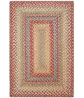 Homespice Decor Jute Braided Rug Multicolor Azalea 10in. x 10in. Rect. Rug