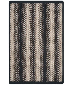 Homespice Decor Ultra Durable Korean Backing Rug Black Blackbird 17.3 x 47in. Rect. Rug