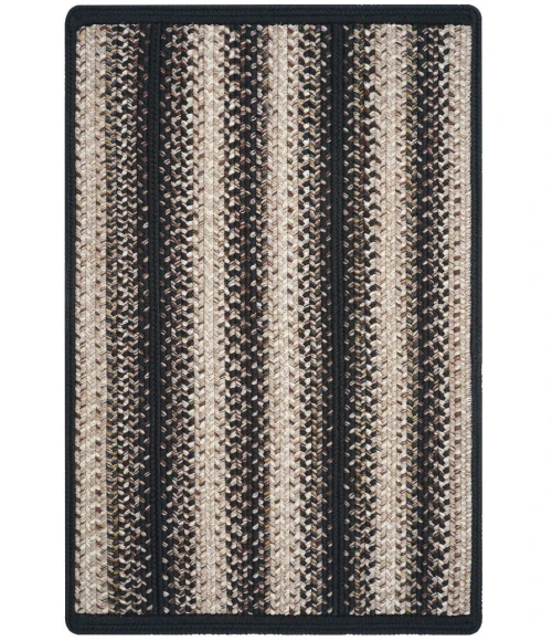 Homespice Decor Ultra Durable Korean Backing Rug Black Blackbird 17.3 x 47in. Rect. Rug