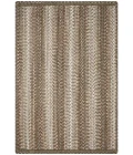 Homespice Decor Ultra Durable Korean Backing Rug Brown Chicory 17.3 x 47in. Rect. Rug