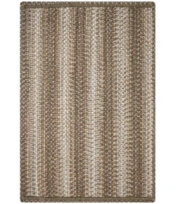 Homespice Decor Ultra Durable Korean Backing Rug Brown Chicory 17.3 x 47in. Rect. Rug