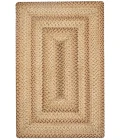 Homespice Decor Jute Braided Rug Multi Color Cookie Dough 2ft. x 3ft. Rect. Rug