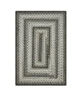 Homespice Decor Ultra Durable Braided Graphite Grey 313638 4 ft. X 6 ft. Rect Rug