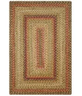 Homespice Decor Jute Braided Rug Multi Color Kingston 10in. x 10in. Rect. Rug