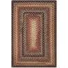 Homespice Decor Cotton Braided Peppercorn Brown 400192 27 in. X 45 in. Oval Rug