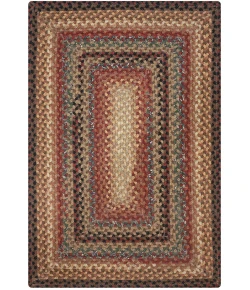 Homespice Decor Cotton Braided Peppercorn Brown 454195 20 in. X 30 in. Rect Rug