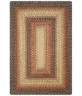 Homespice Decor Jute Braided Rug Multicolor Russett 10in. x 10in. Rect. Rug