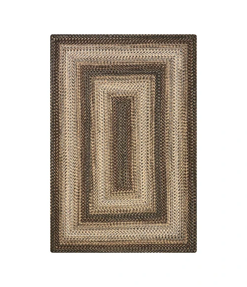 Homespice Decor Ultra Durable Braided Wildwood Brown 310620 27 in. X 45 in. Rect Rug