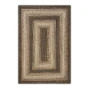 Homespice Decor Ultra Durable Braided Wildwood Brown 314628 5 ft. X 8 ft. Rect Rug