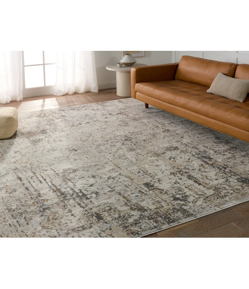 Jaipur Living Belvoir Abstract Light Gray/ Cream Area Rug 10'X14'