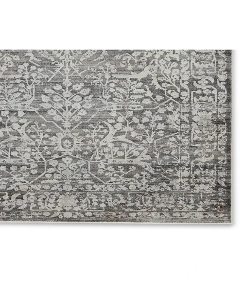 Jaipur Living Elvira Floral Gray/ Cream Area Rug 7'10"X10'