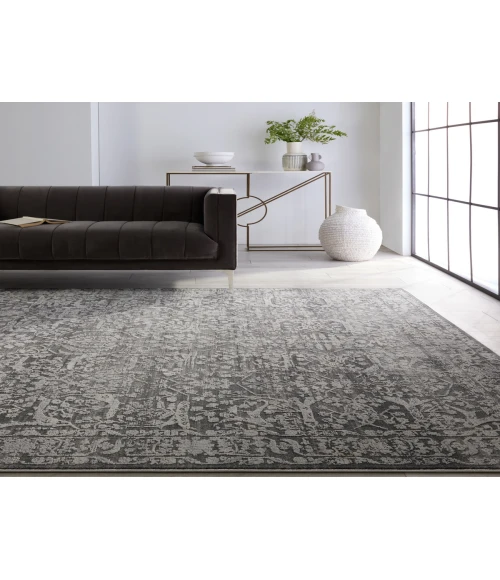 Jaipur Living Elvira Floral Gray/ Cream Area Rug 7'10"X10'