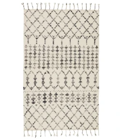 Jaipur Living Adair Riot ADA02 Ivory/Black 5 ft. X 8 ft. Rectangle Rug