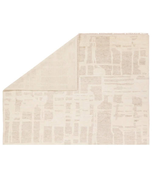 Jaipur Living Ashend Cream AHD01 6 ft. X 9 ft. Rectangle Rug