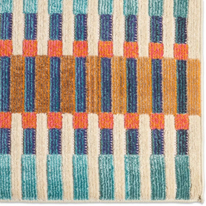 Jaipur Living Notch ALI03 Contemporary Blue (18" Swatch)