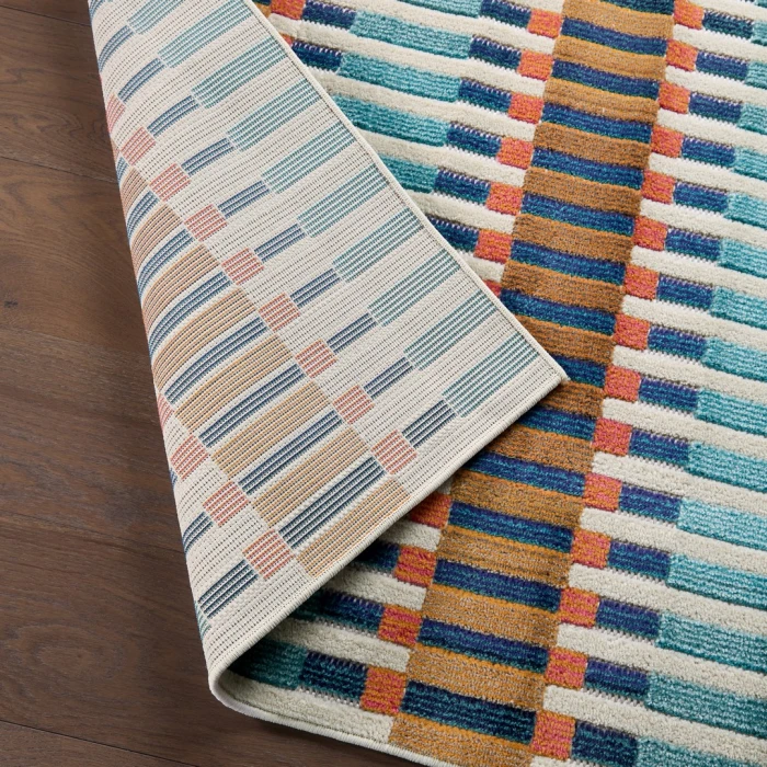 Jaipur Living Notch ALI03 Contemporary Blue (18" Swatch)