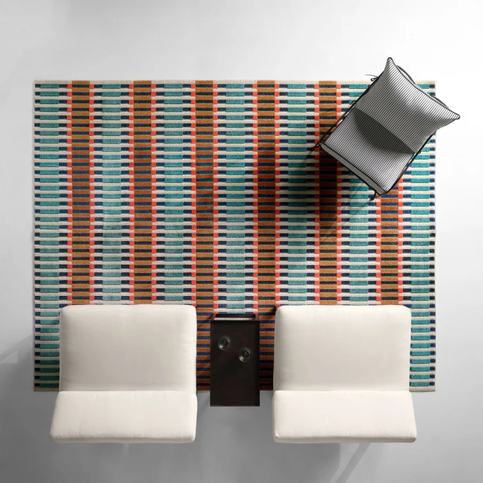 Jaipur Living Notch ALI03 Contemporary Blue (18" Swatch)