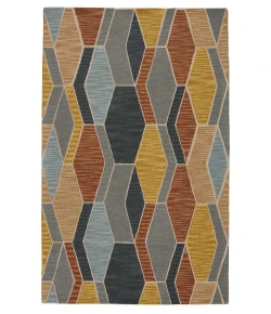 Jaipur Living Amado Sade AMA04 Gray/Gold 5 ft. X 8 ft. Rectangle Rug