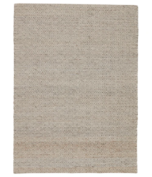 Jaipur Living Wales Natural Geometric Tan/ White Area Rug (9'X12')